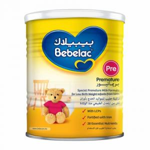 Bebelac Premature Special Formula Milk for Low Birth Weight Infants From Birth 400 gm